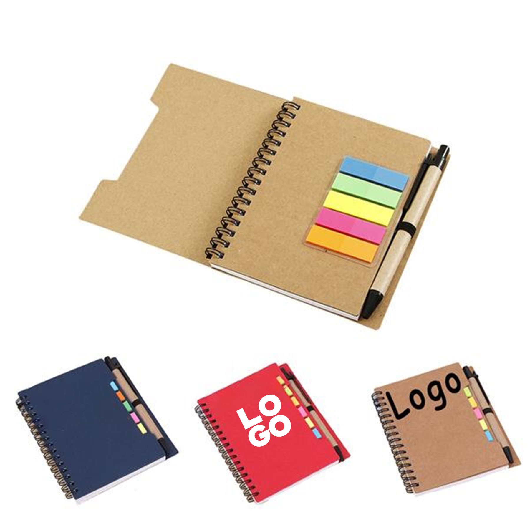 Spiral Notebook with Pen