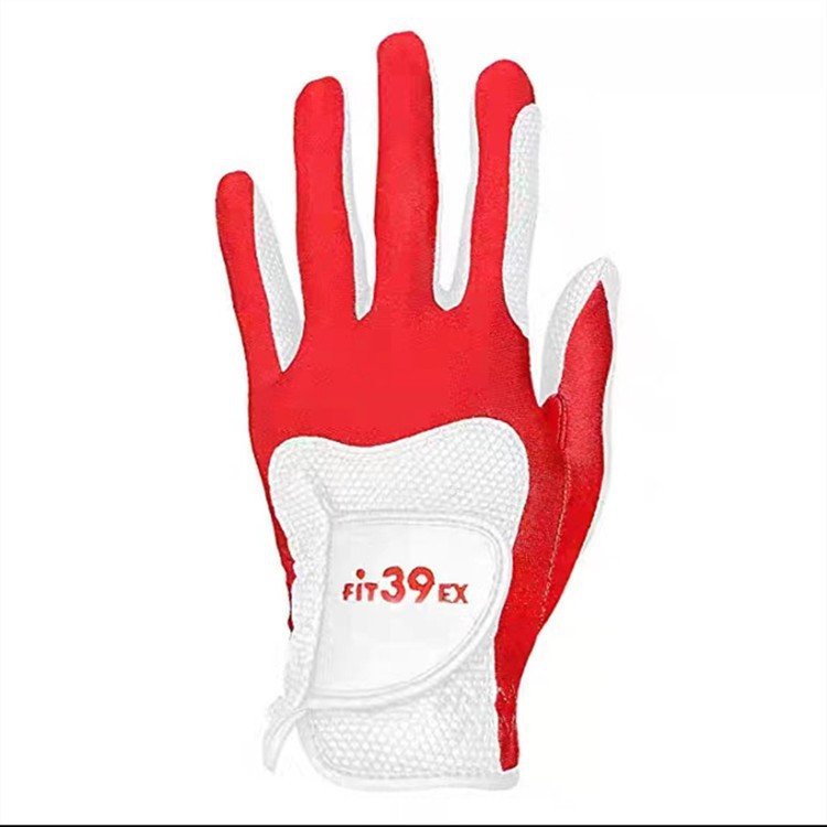 Men Breathable Mesh No Sweat Non-Slip Golf Glove 2