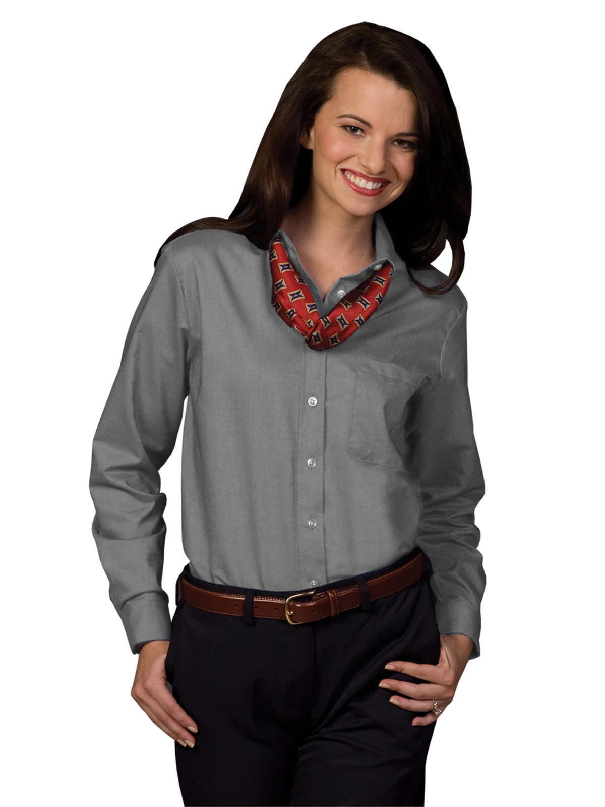 Edwards - Oxford - Women's Easy Care Top 1