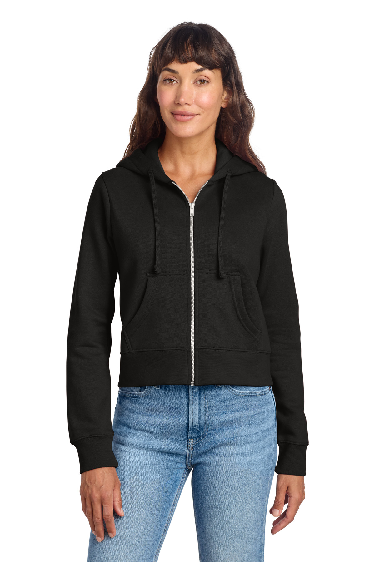 District Women's V.I.T. Fleece Full-Zip Hoodie DT6103 16