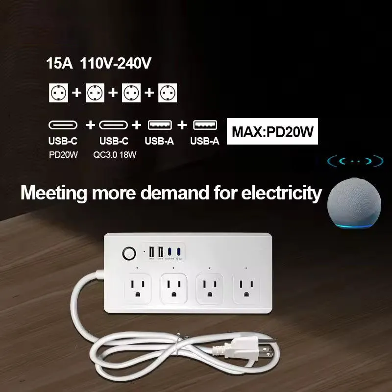 PD 20W Smart Wi-Fi Power Strip 7