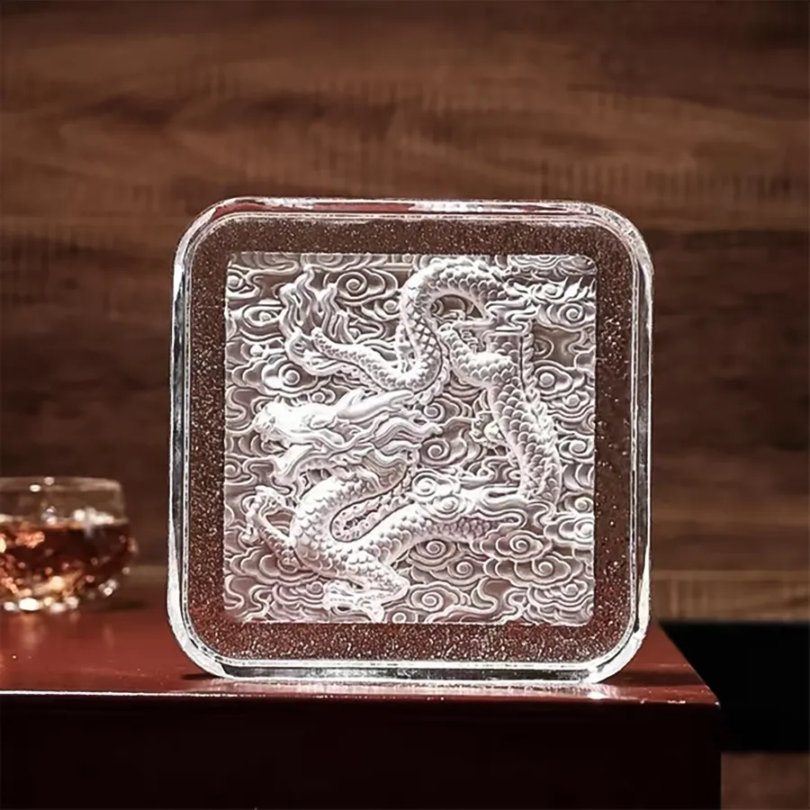 Customized Crystal Carving Coaster 5