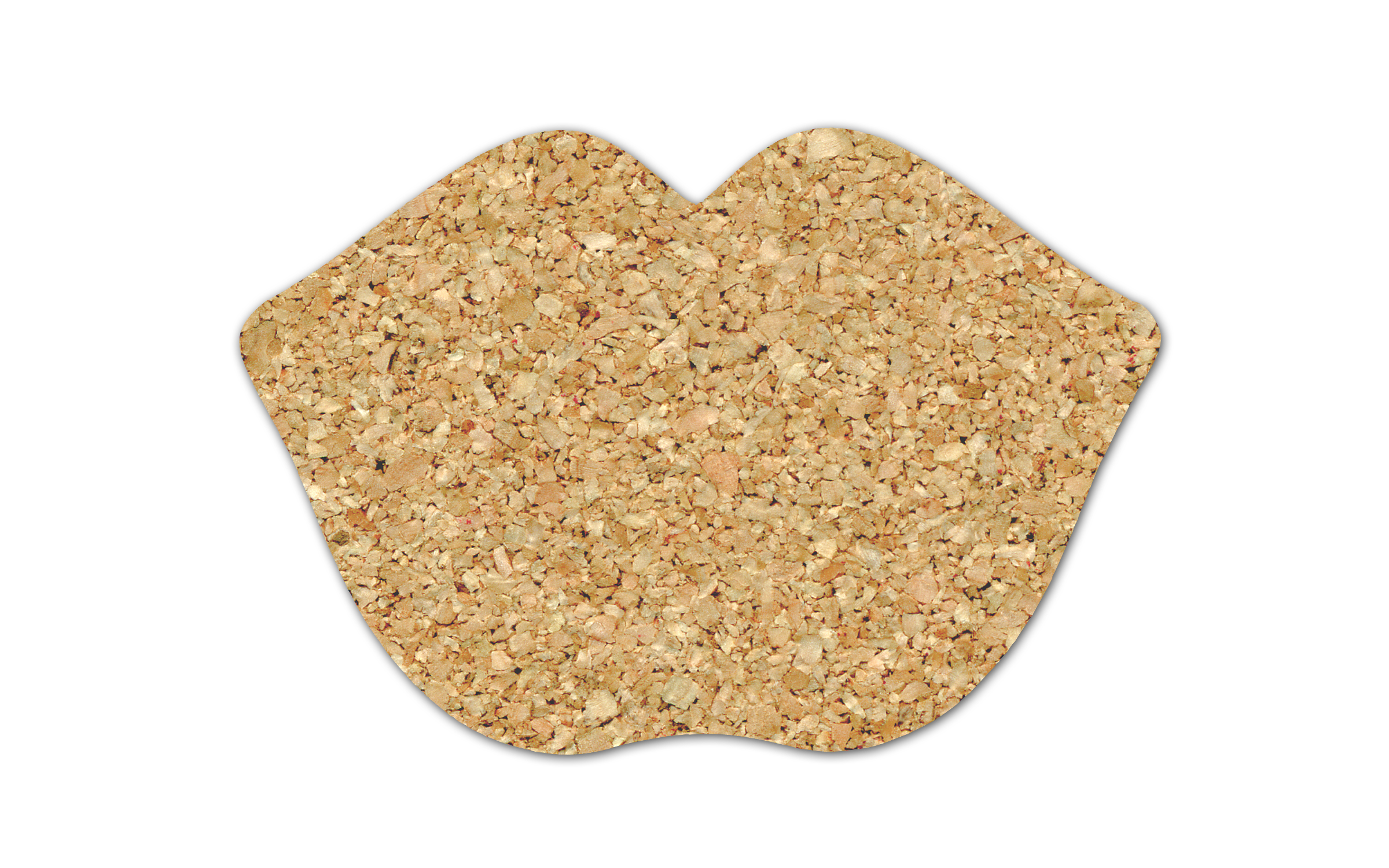 Lips Cork Coaster 2