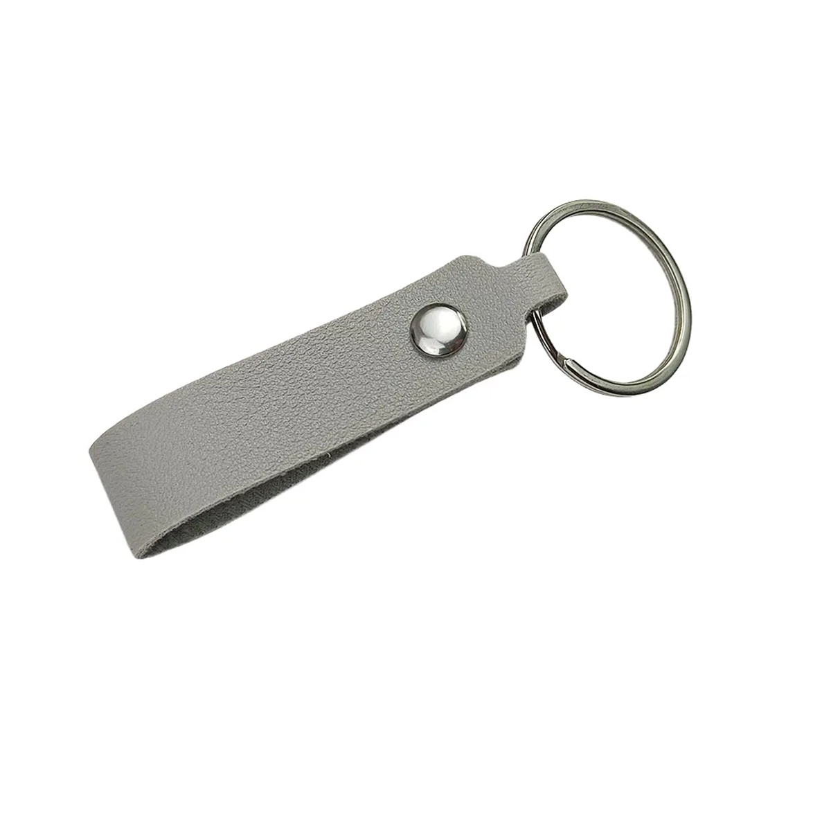 Striped Leather Keychain for Office and Travel 4