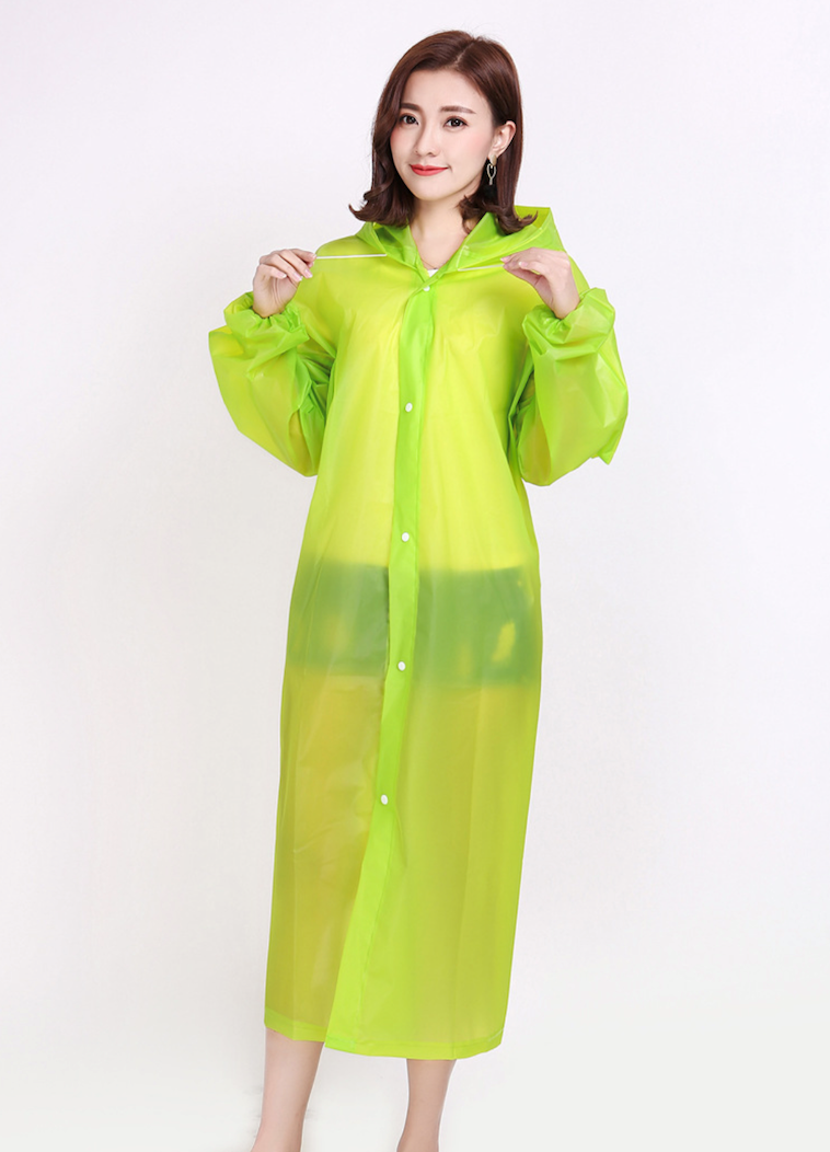 Disposable poncho with sleeves 5