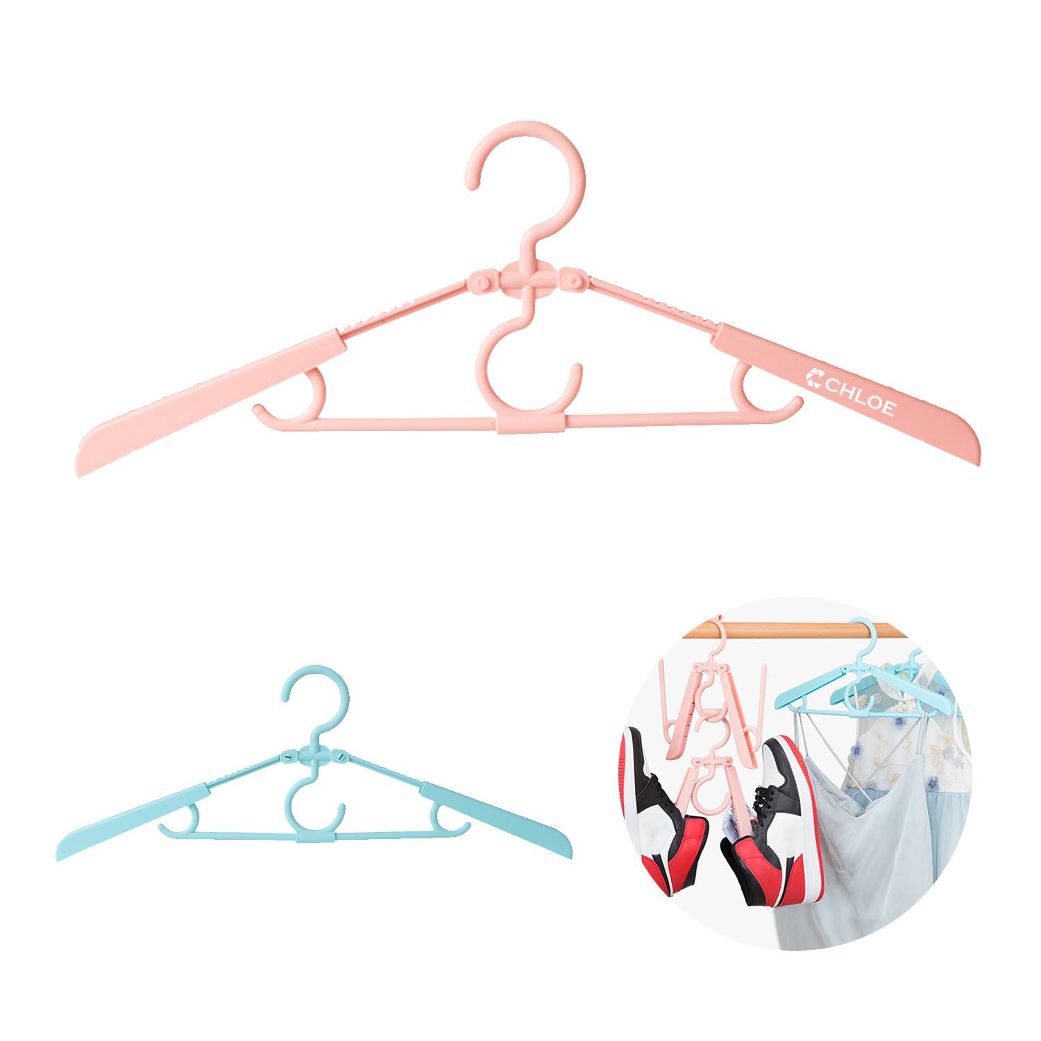 Folding Retractable Multifunctional Drying Hanger 1