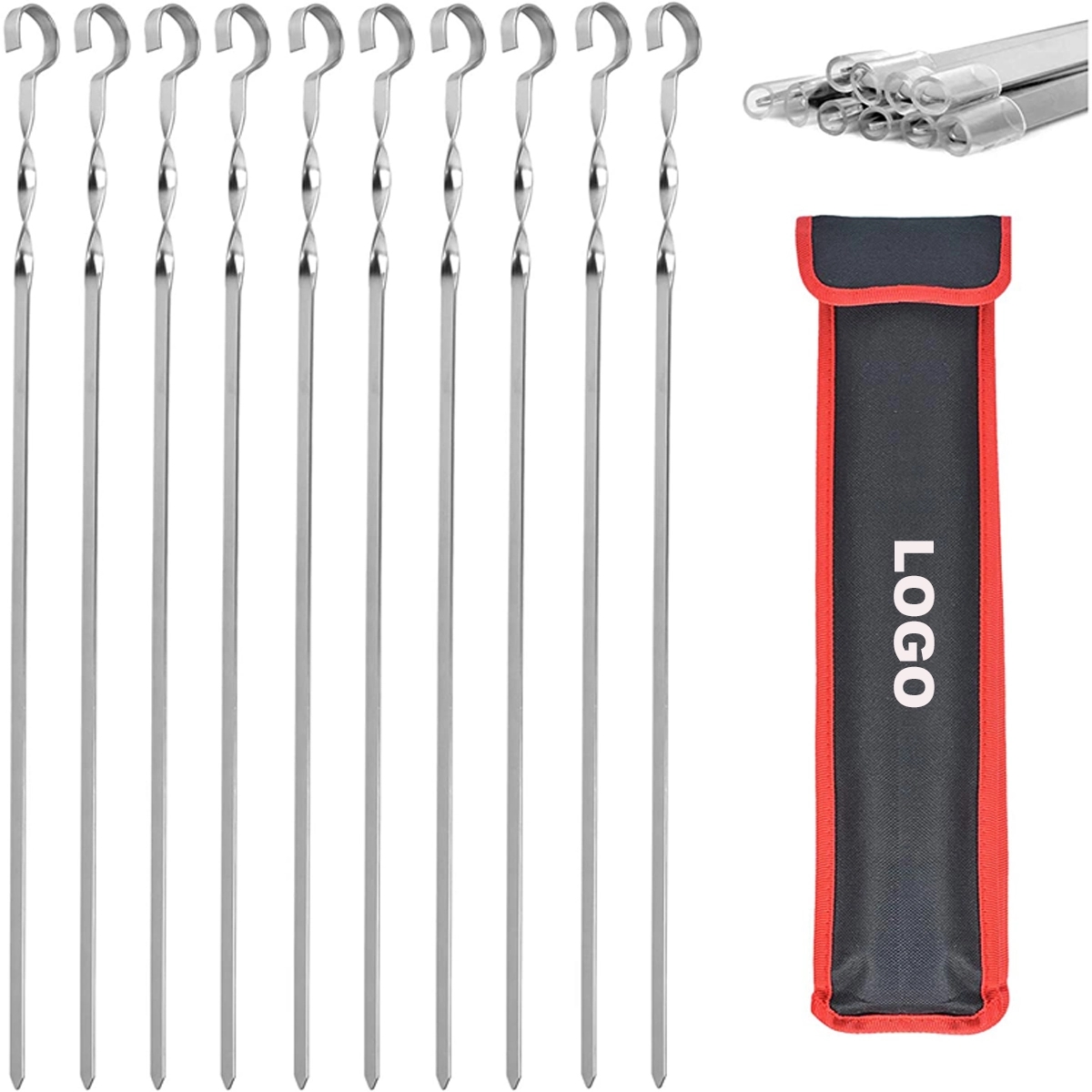 Reusable Grilling Skewers Set 2