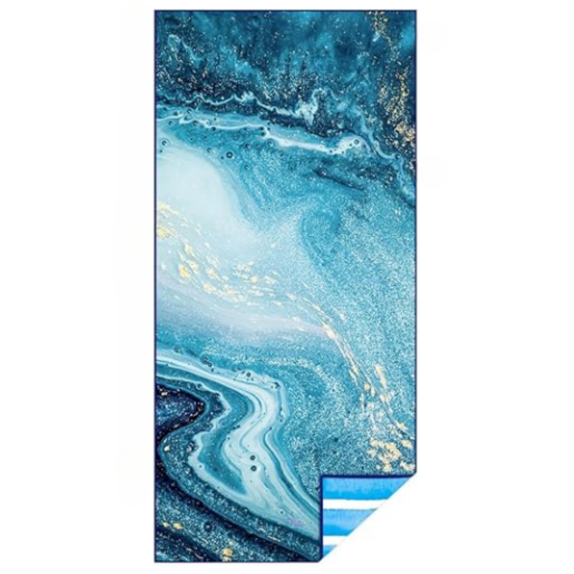 Full color 50"L x 25"W Quick Dry Sand Proof Beach Towel 2
