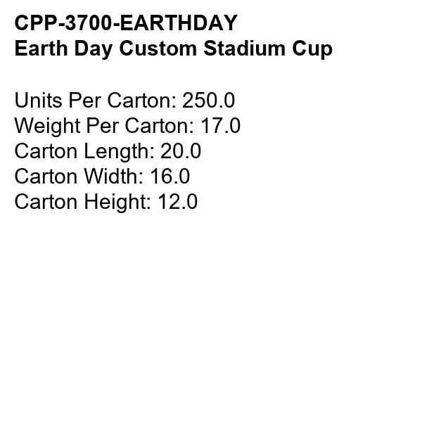 EARTH DAY STADIUM CUP 5