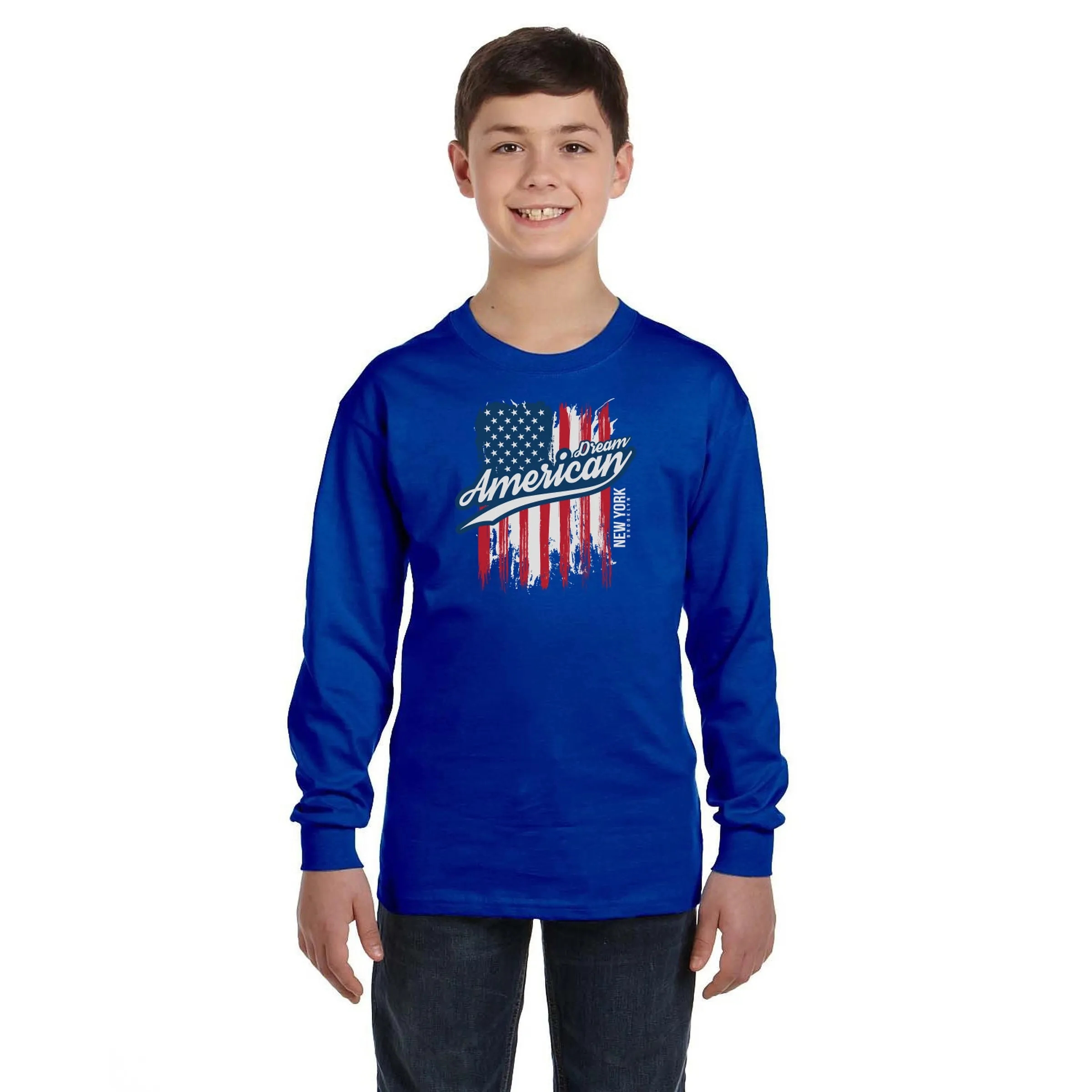 Gildan Heavy Cotton Youth Long Sleeve T-Shirt 12