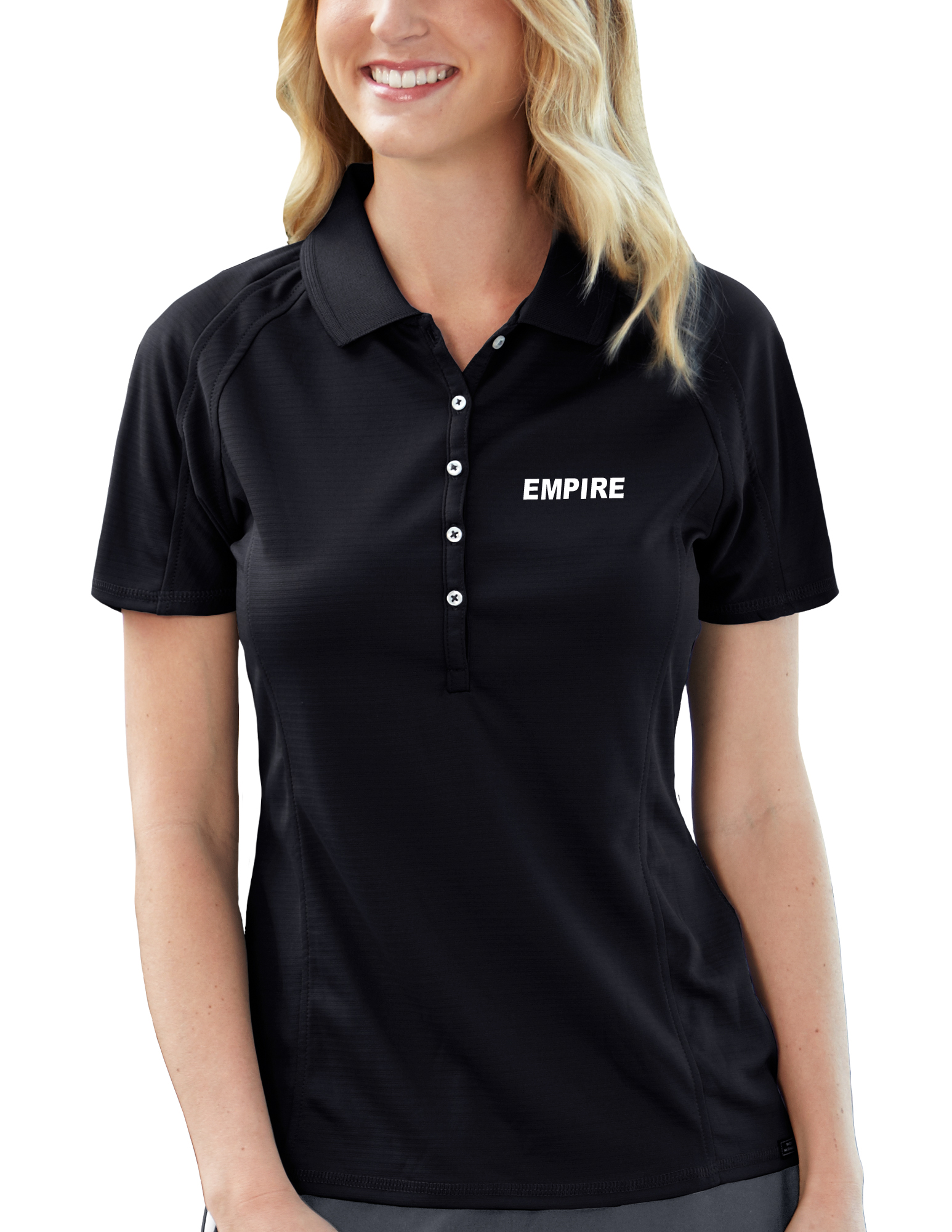 Ladies' Empire Ottoman Solid Polo Shirt 10