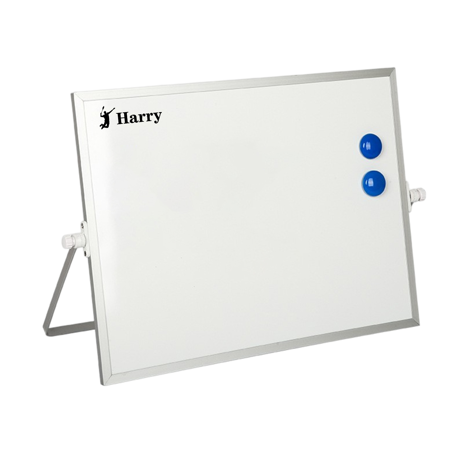16" x 12" Large Magnetic Desktop Whiteboard with Stand