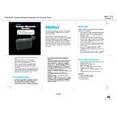 Outdoor Bluetooth Speaker with Microphone 32