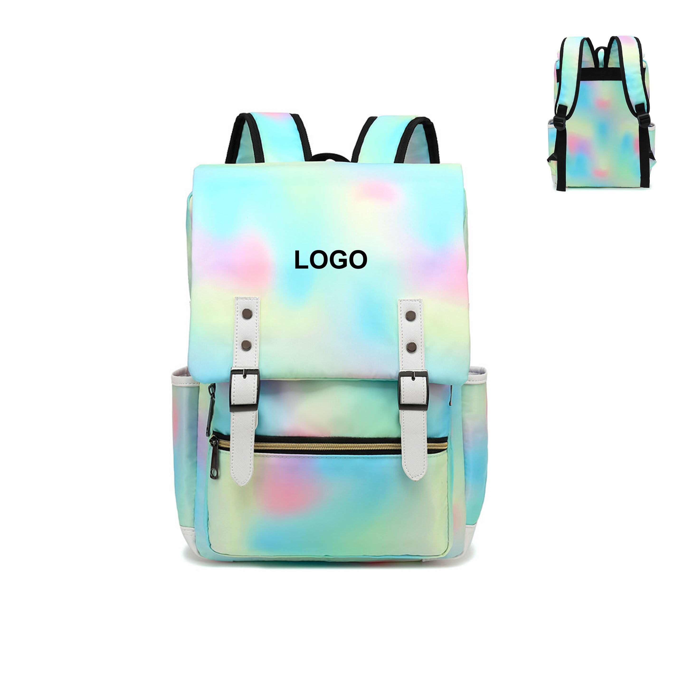 Vintage Tie-Dye Backpack (direct import) 5