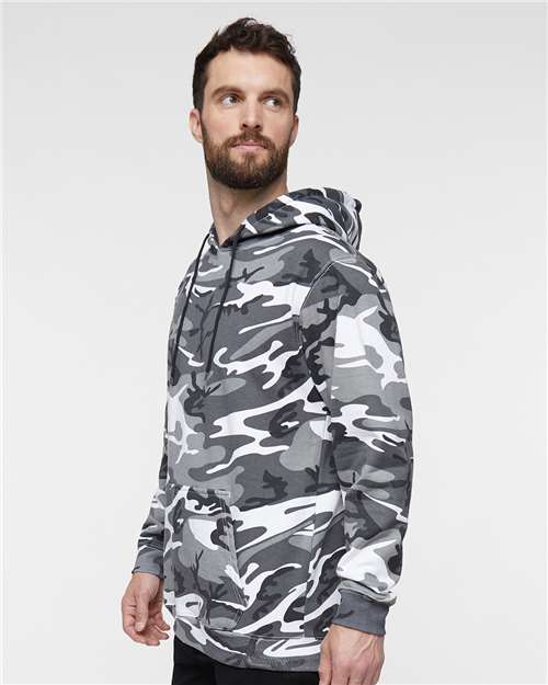 Unisex Camo Fleece Hoodie Sweatshirt - 3969 31