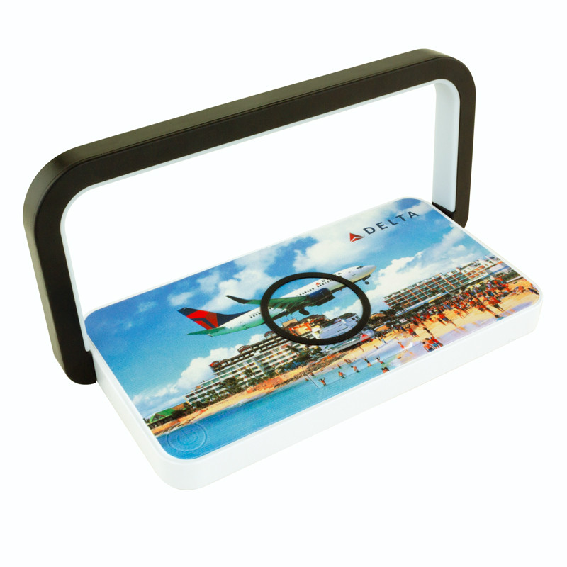 Chi-Charge Phone Stand with Warm Light Lamp 1