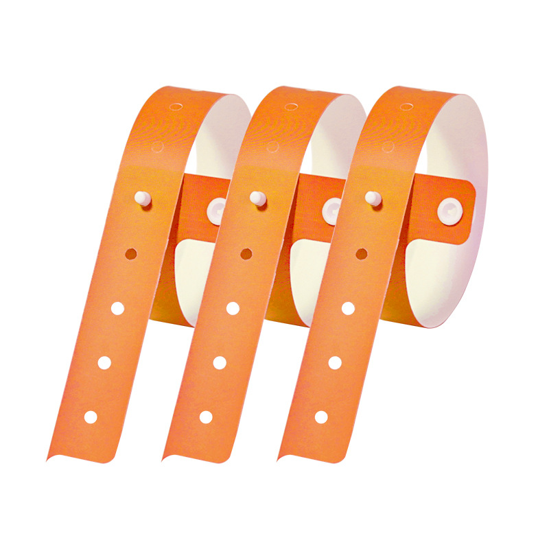 Premium Plastic Secure Snap Wristbands 7