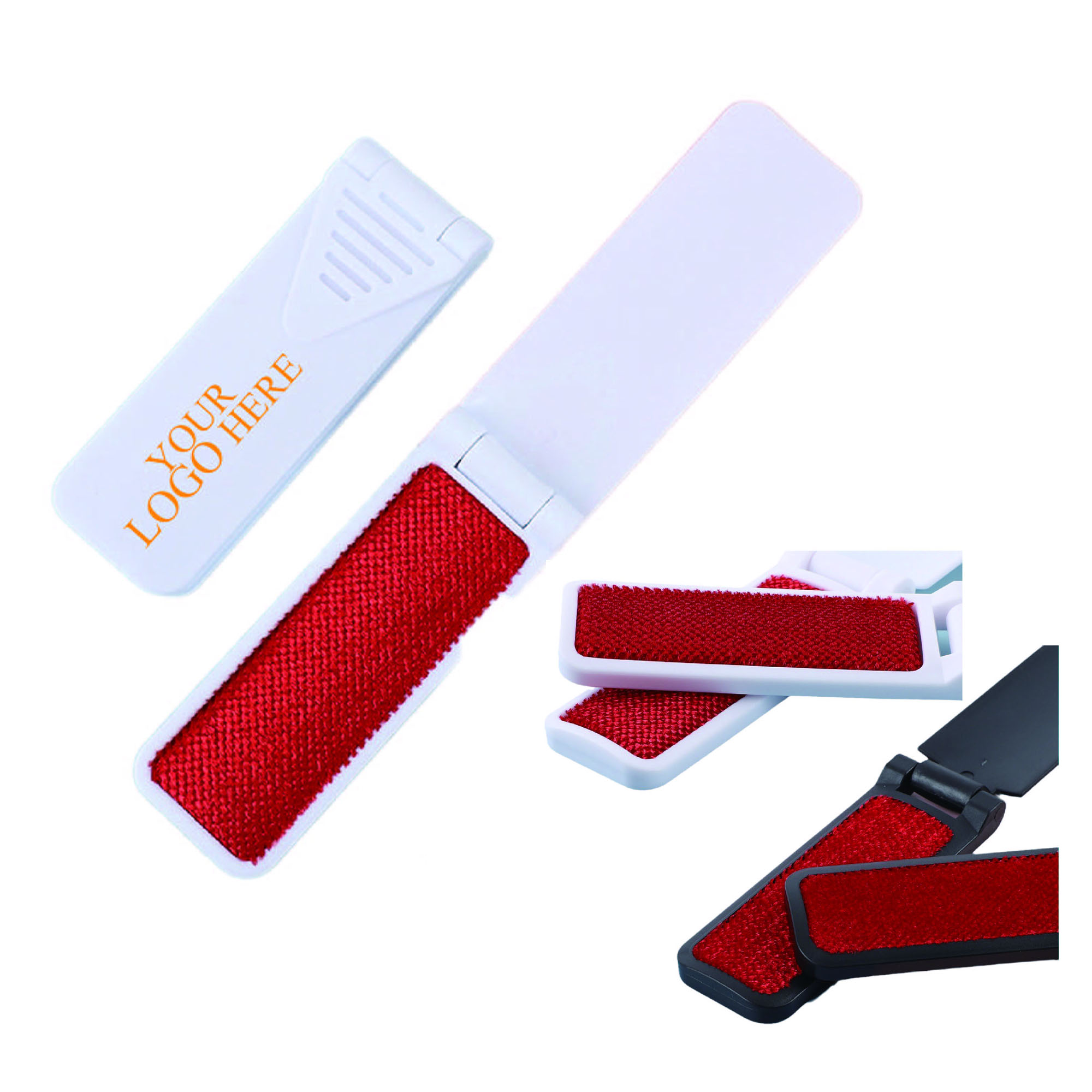 Folding Velvet Lint Brush 2