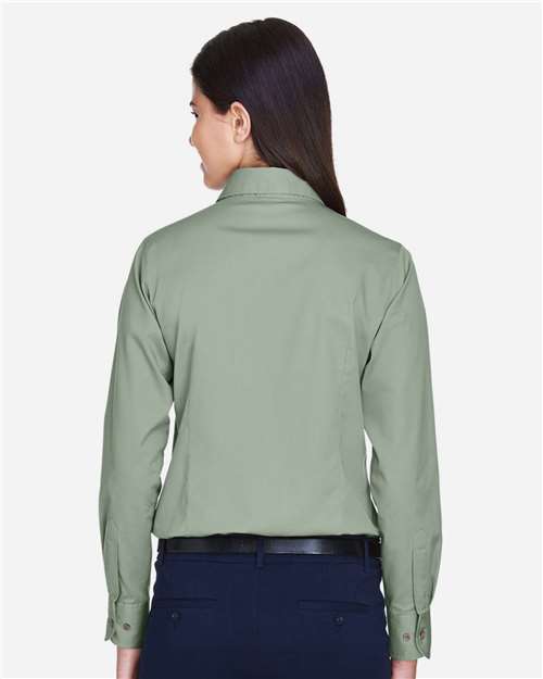 Women's Easy Blend™ Twill Dress Shirt with Stain-Release - M500W 43