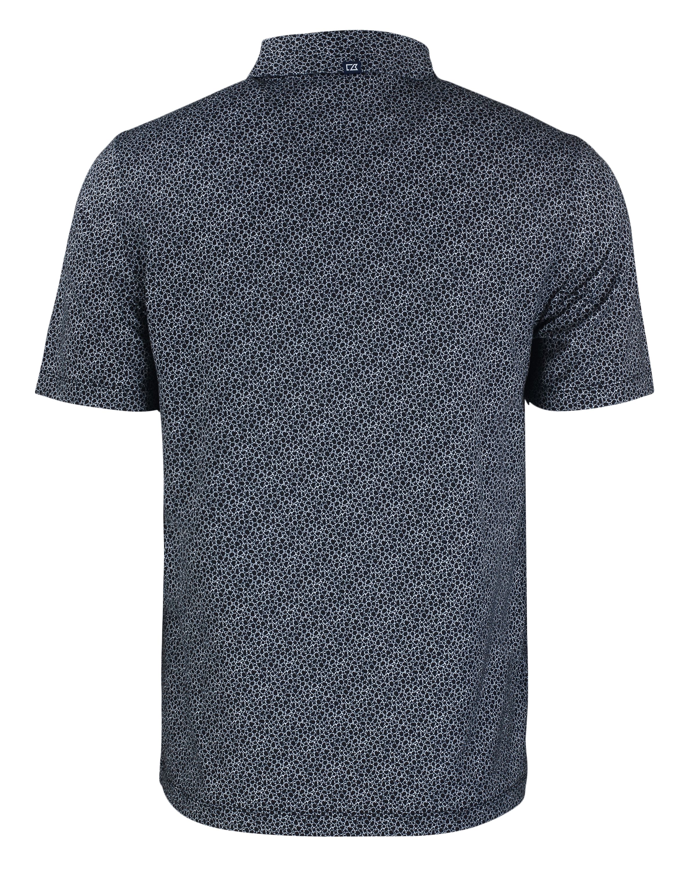 Cutter & Buck Pike Recycled Pebble Print Mens Polo 30
