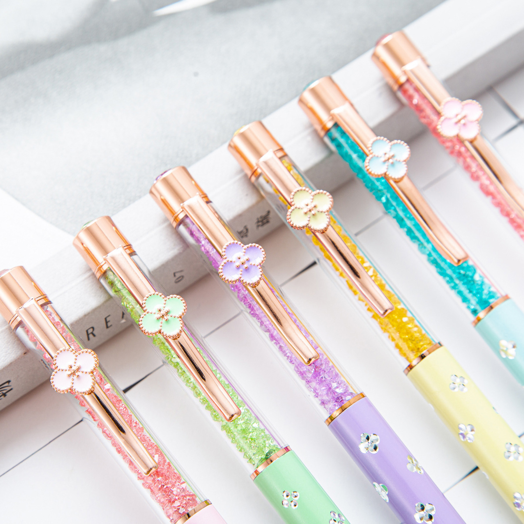 Flower Crystal Pen 3