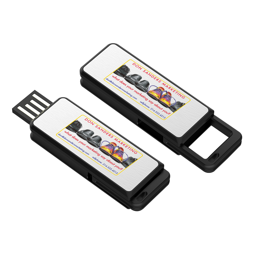 Toluca Spring Metal Face USB Flash Drive 4