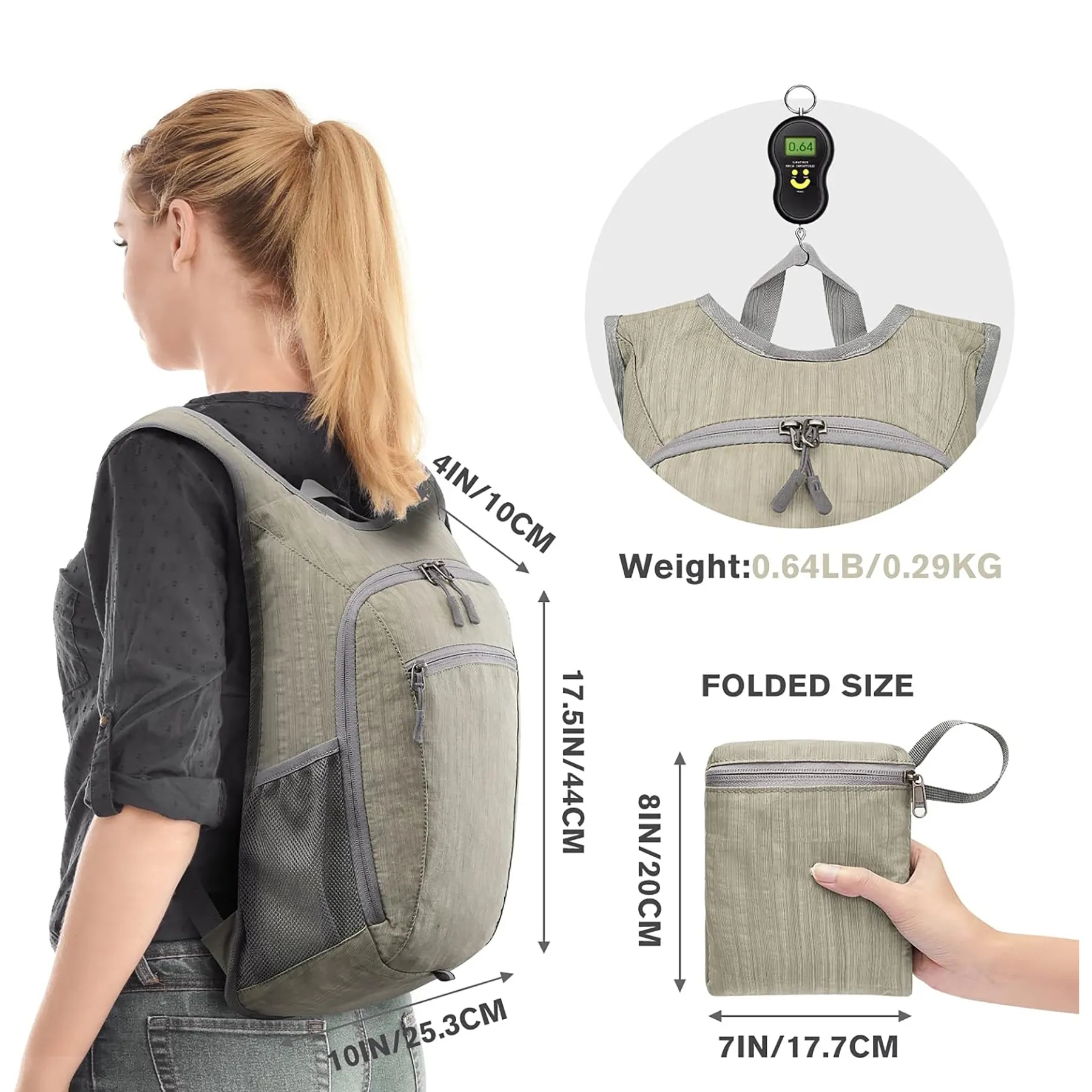15L Foldable Hiking Backpack 8
