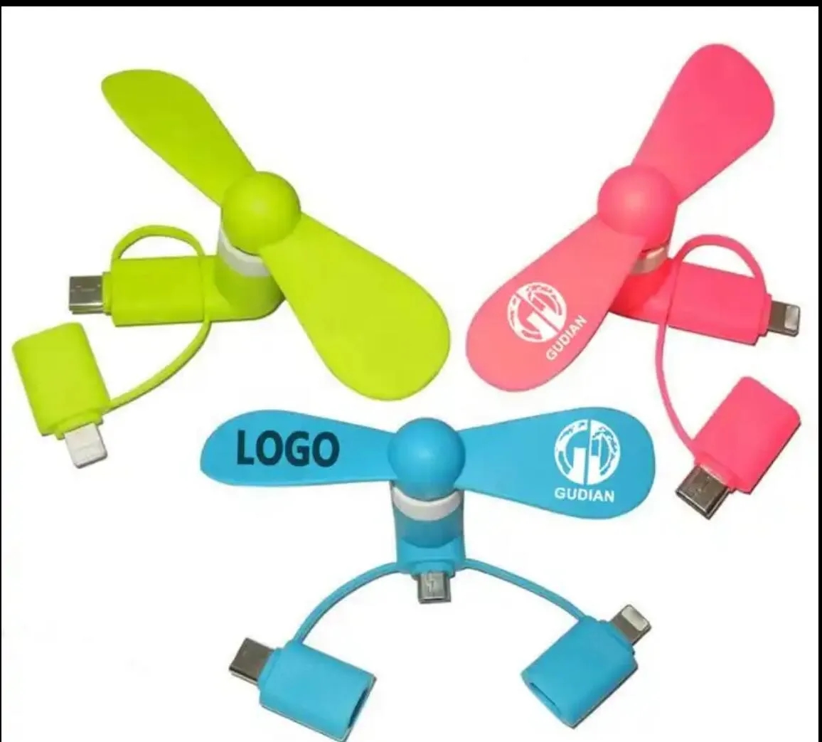 3 in 1 Mini USB Fan 5