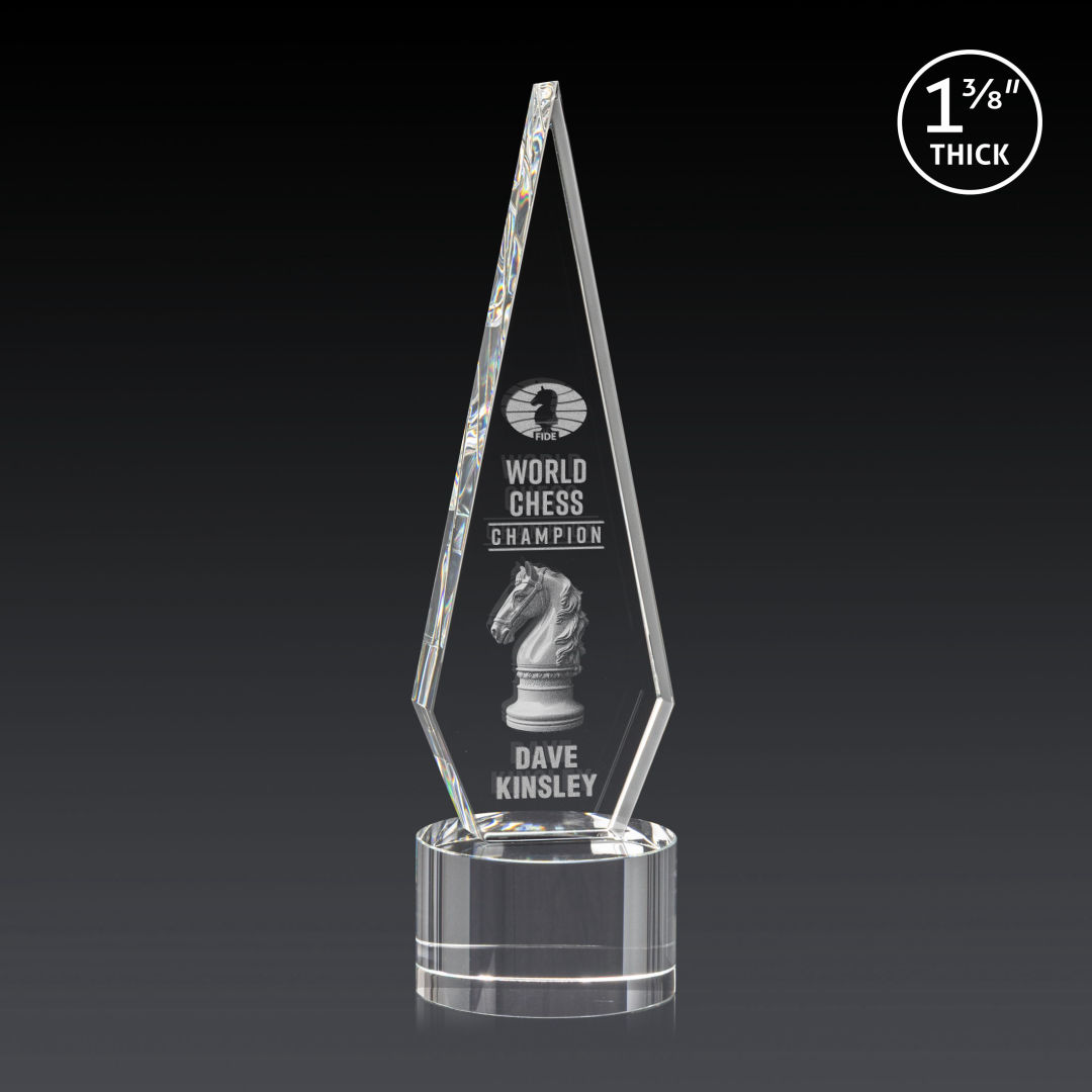 Springfield 3D Award on Marvel Base - Clear 3