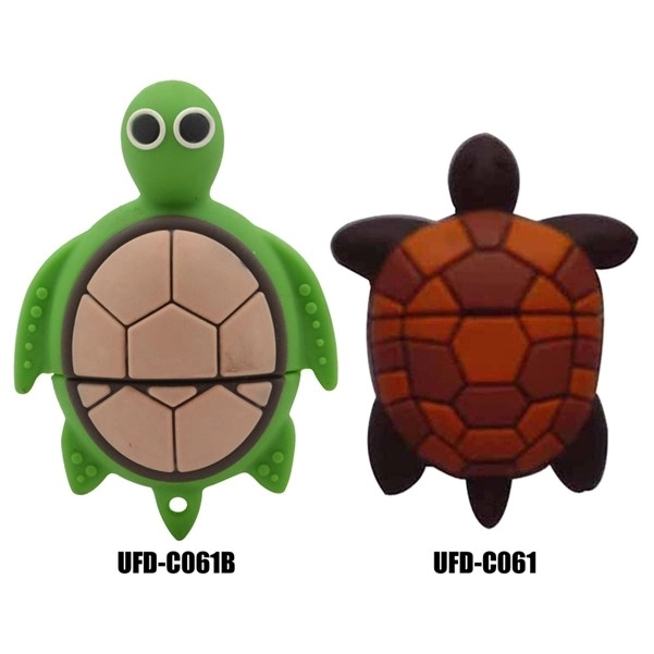 Custom Turtle USB Flash Drive (16 GB) 1