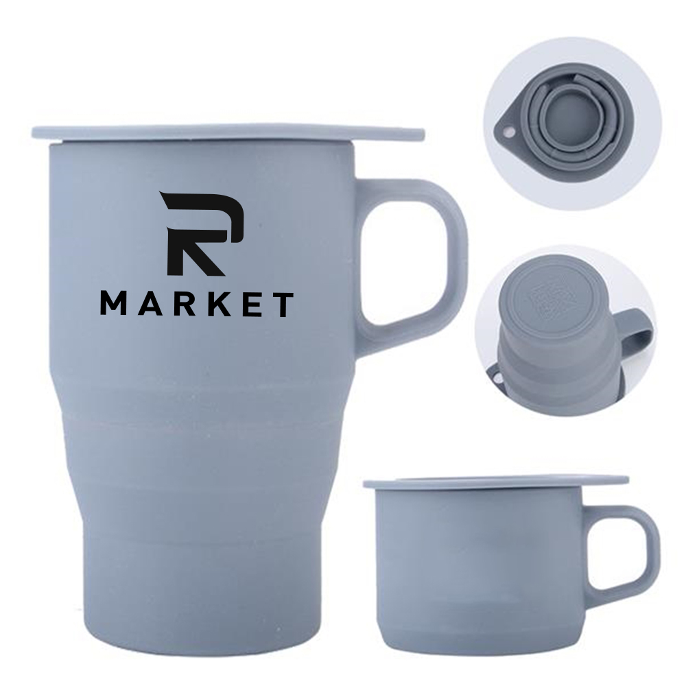 Silicone Collapsible Travel Water Cup 1