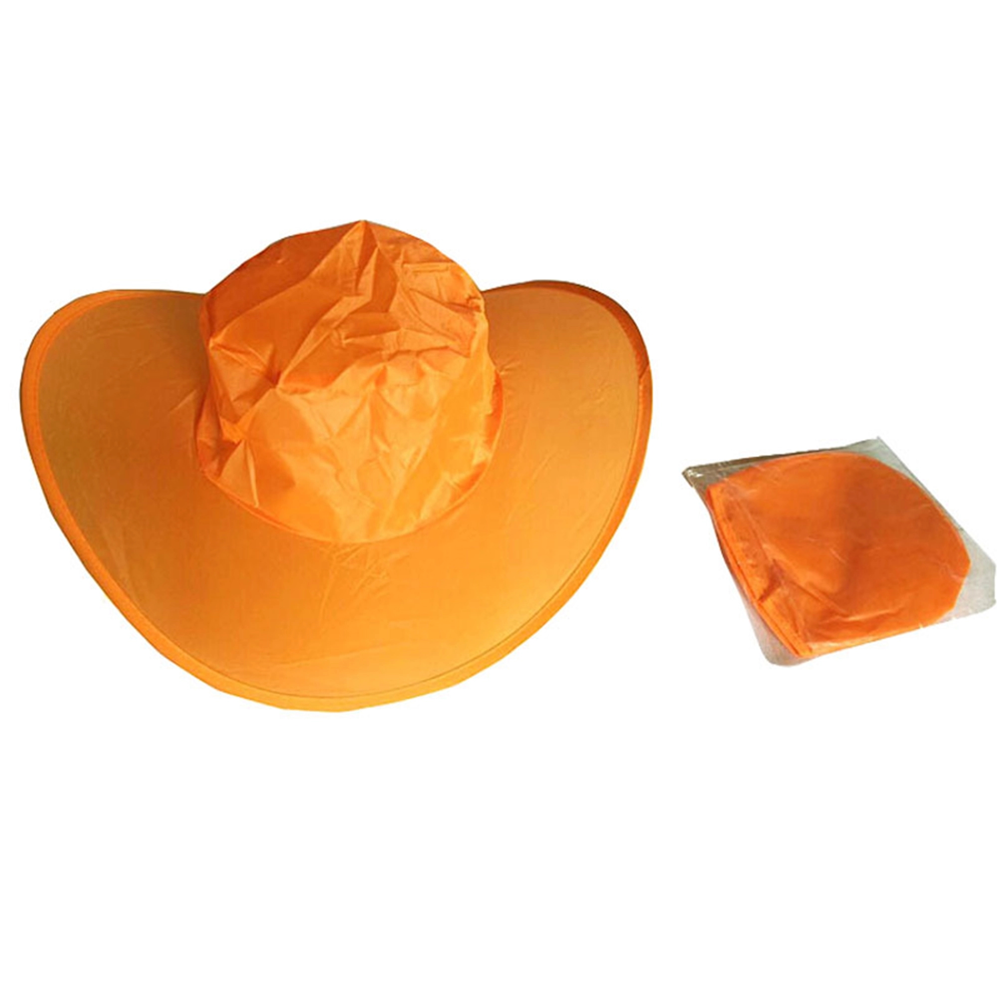 Polyester Collapsible Folding Cowboy Sun Hat 8