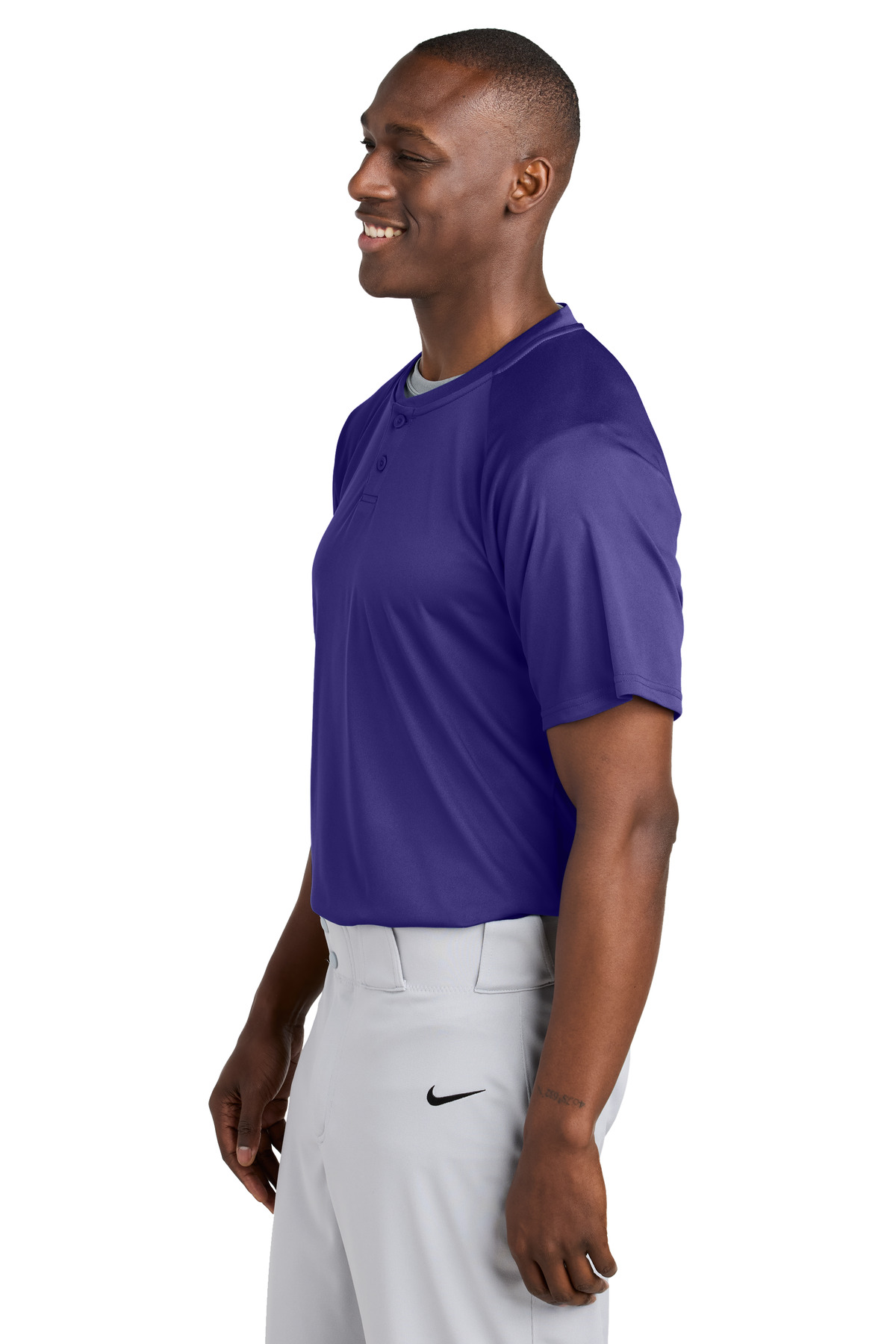 Sport-Tek PosiCharge Competitor 2-Button Henley ST359 4