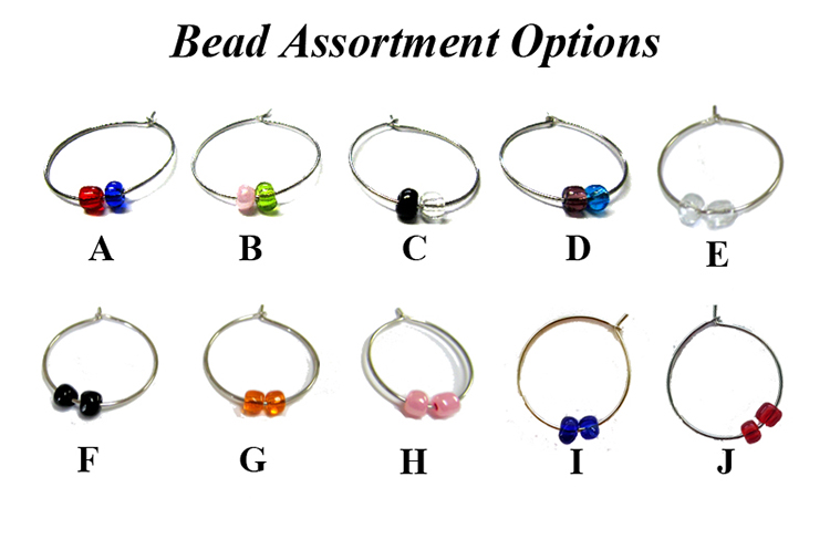 Wine Glass //Coffee Mug/Charm with double sided custom shape from 1.1 - 2 Sq. In. 2