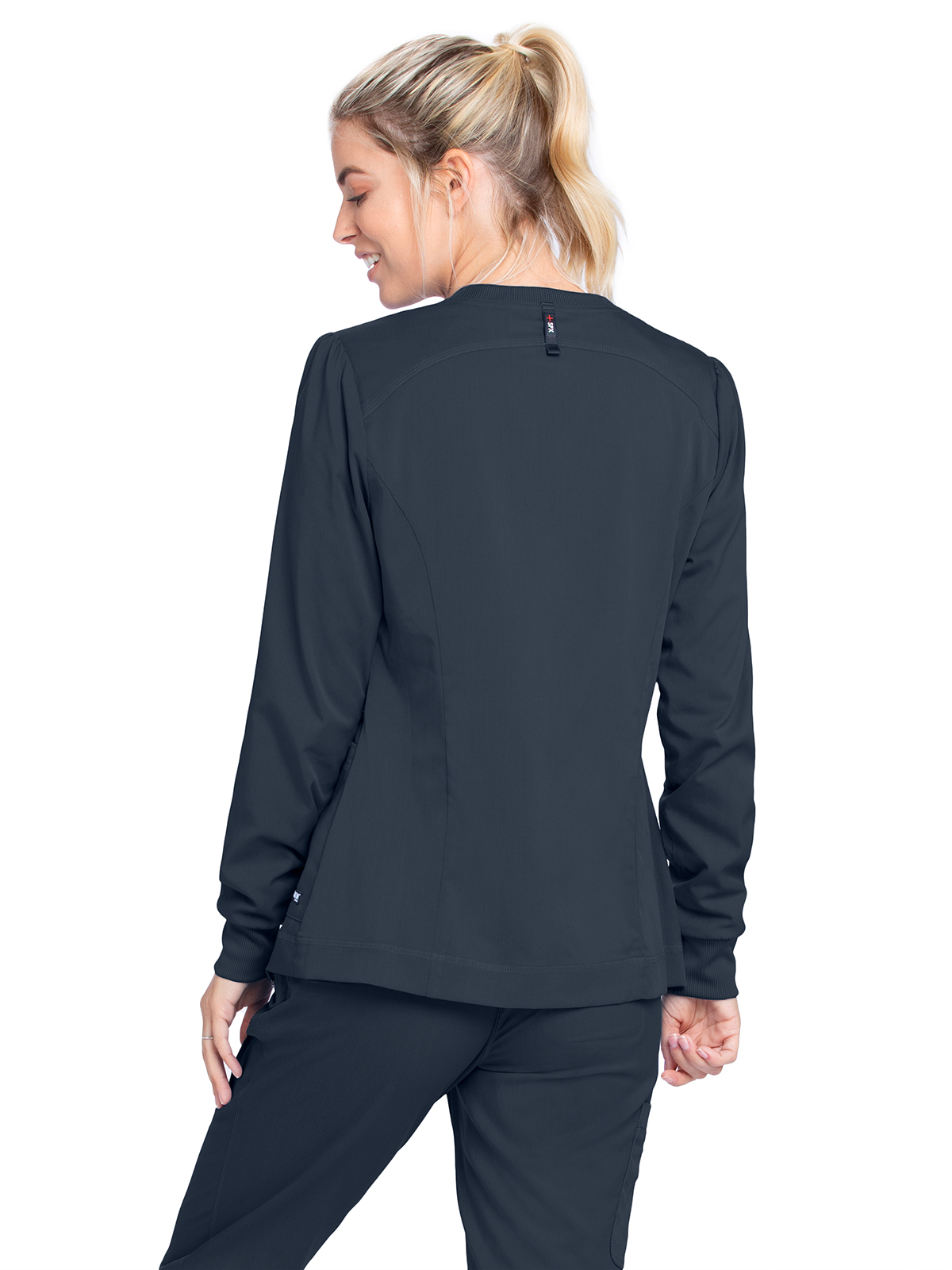 Grey's Anatomy Spandex Stretch - Women's Three-Pocket Millie Warm-Up Jacket 12