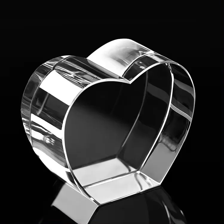 Standing Crystal Heart Award 6