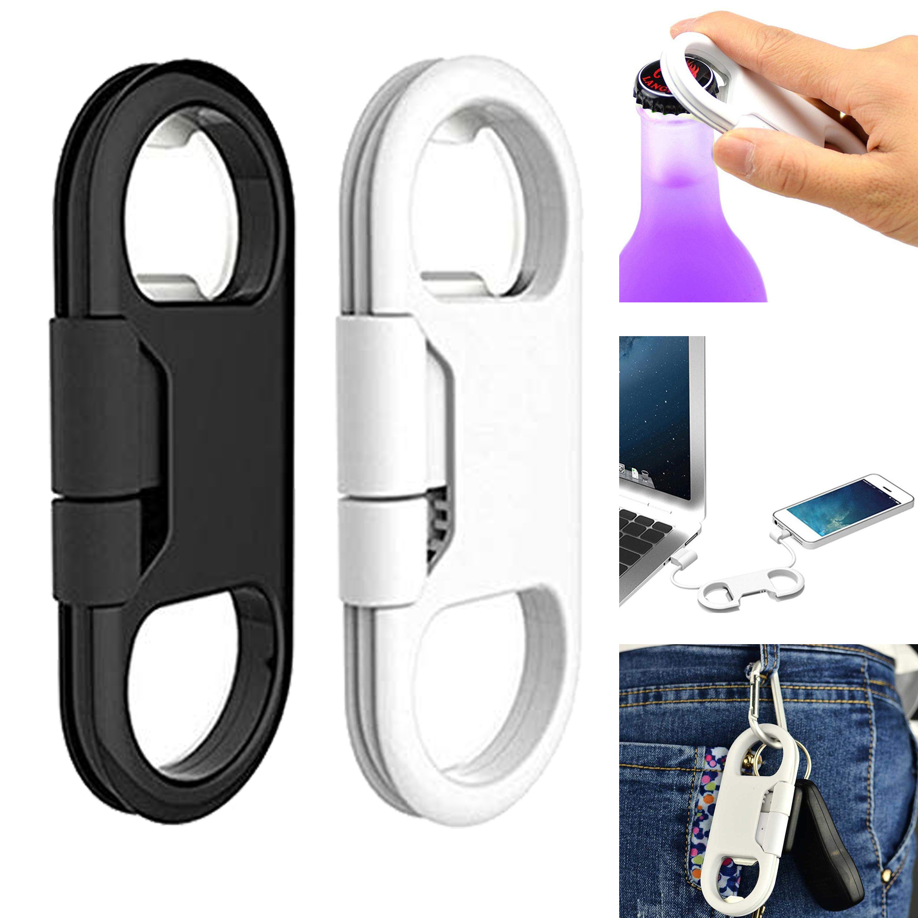 Keychain Bottle Opener Charger