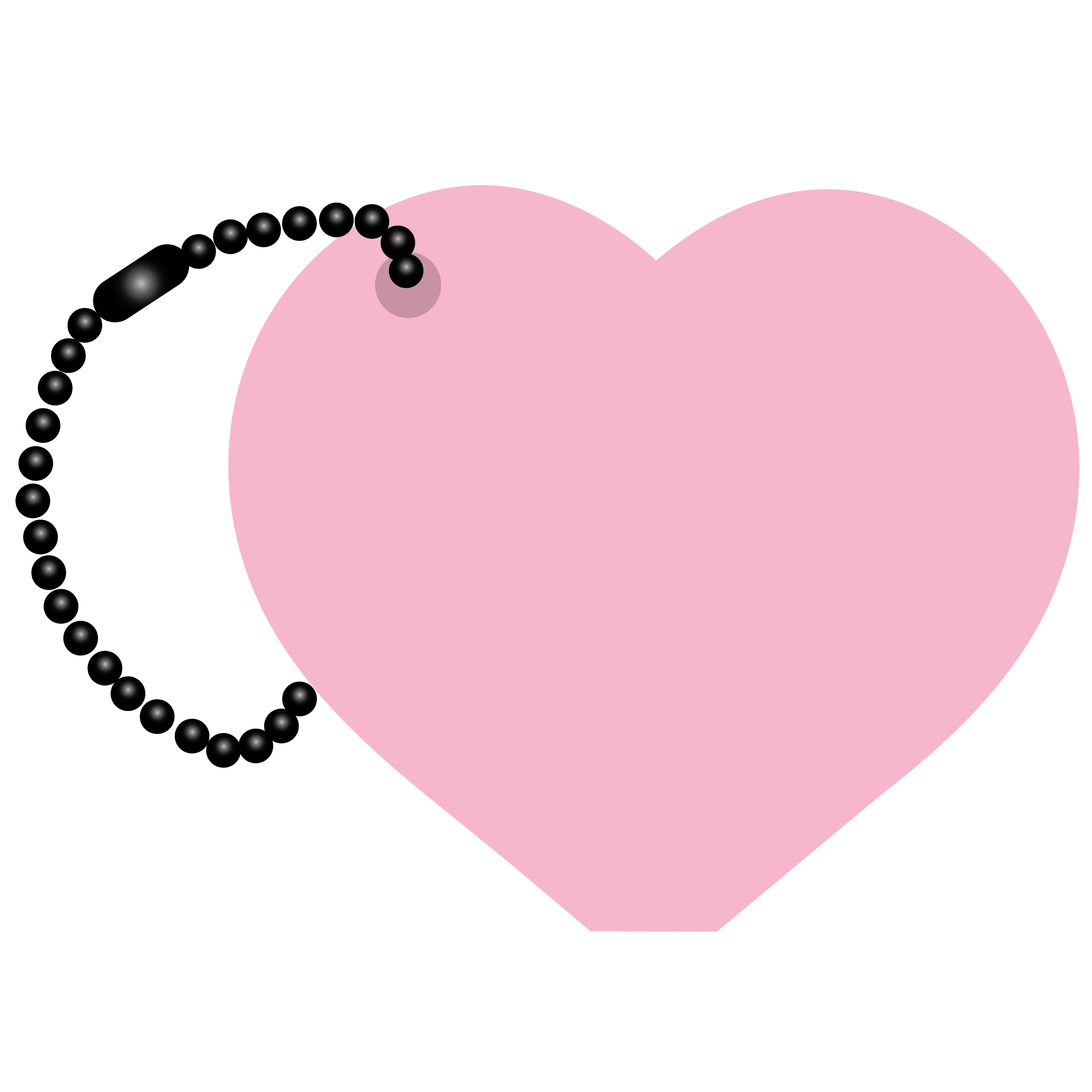 Heart Key Tag 2