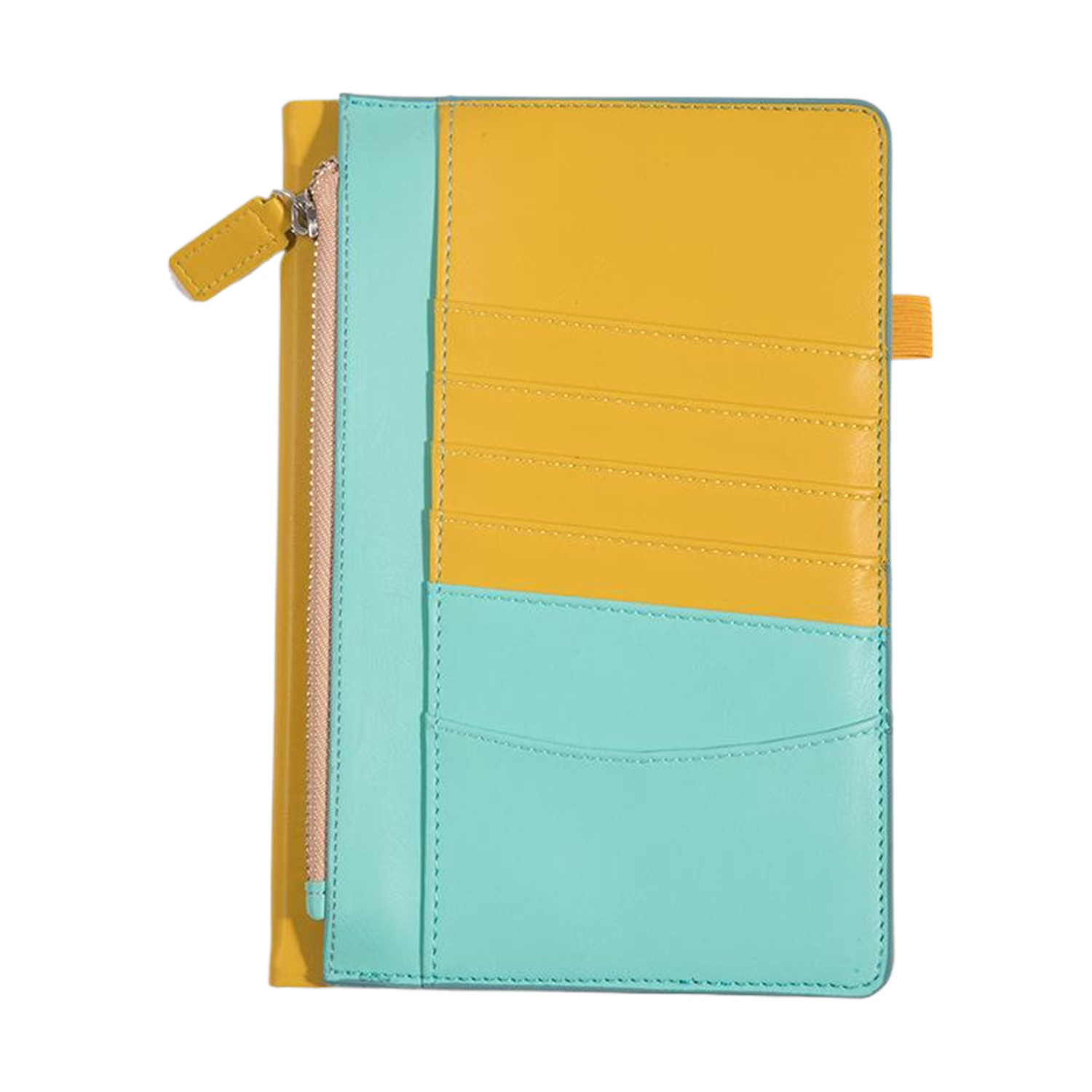 A5 PU Leather Notebook w/ Zipper Pouch 7