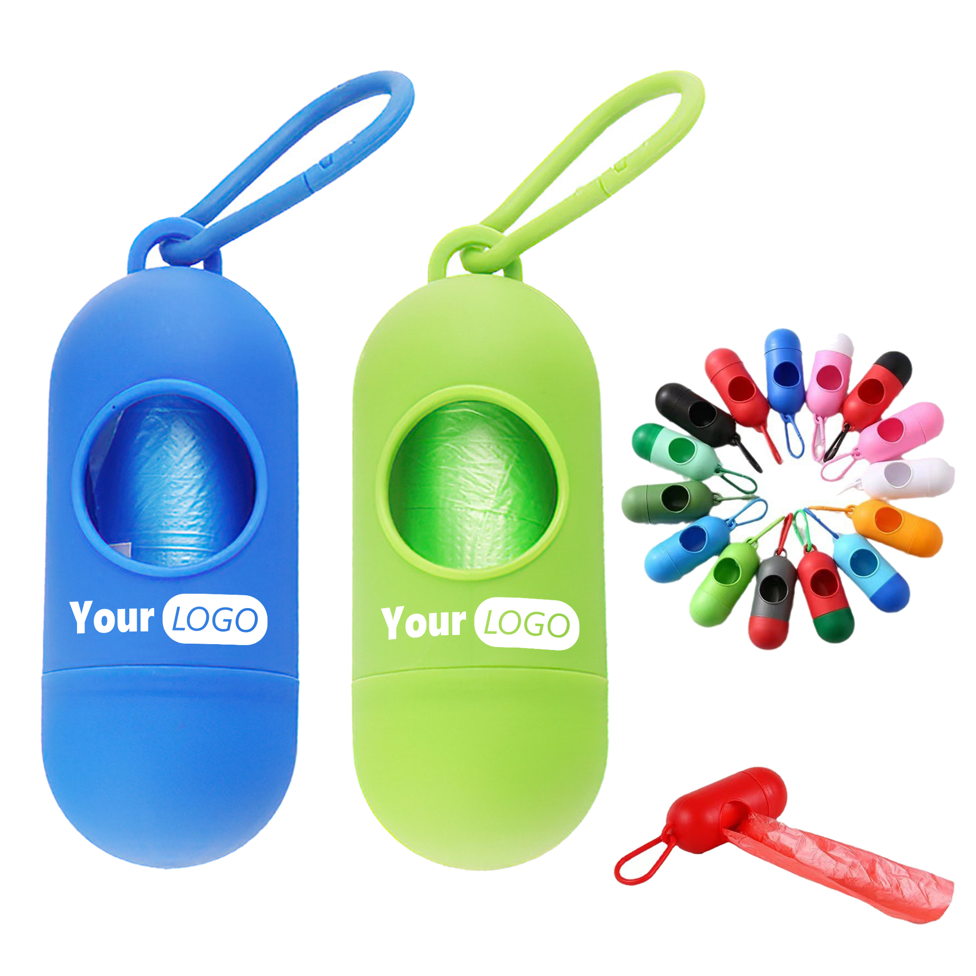 Pet Waste Bag Dispenser With Leak-Proof Bags 8