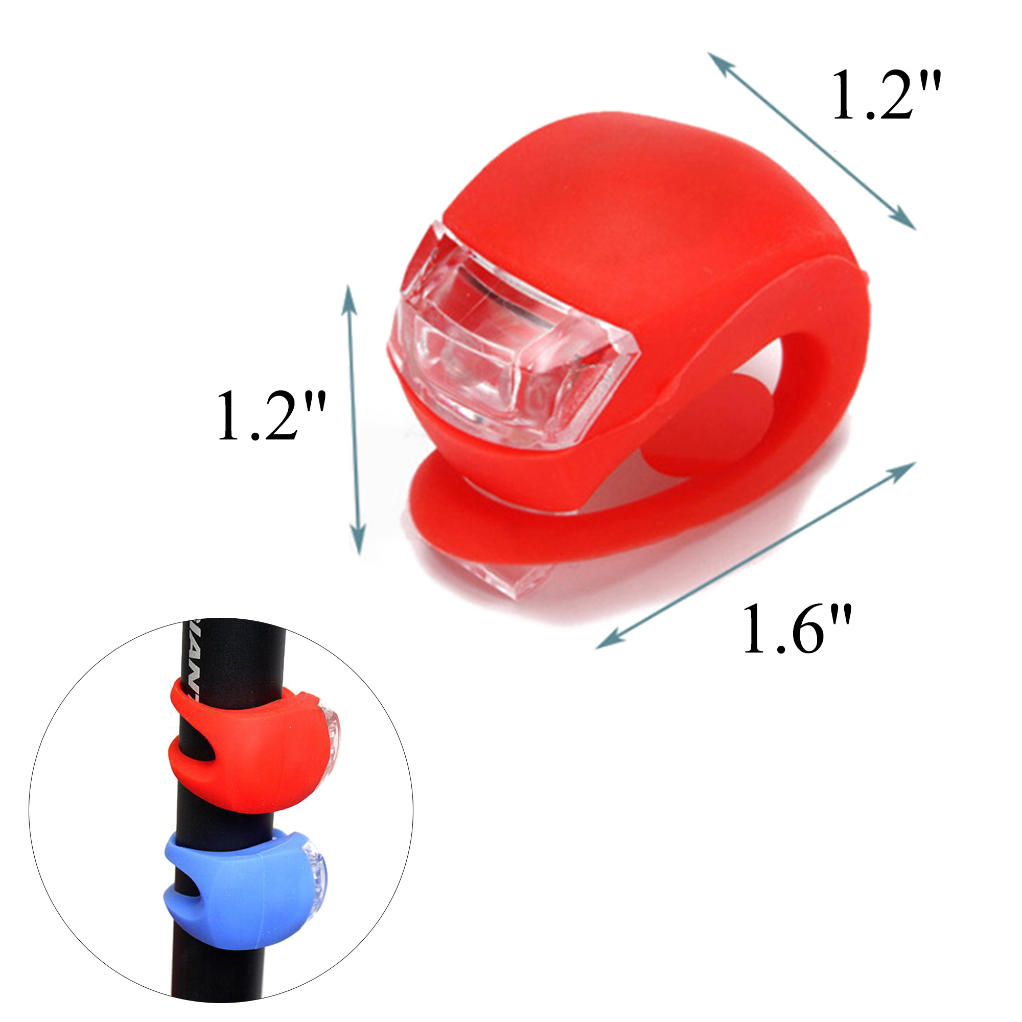 Bicycle Silicone Safety Light 4