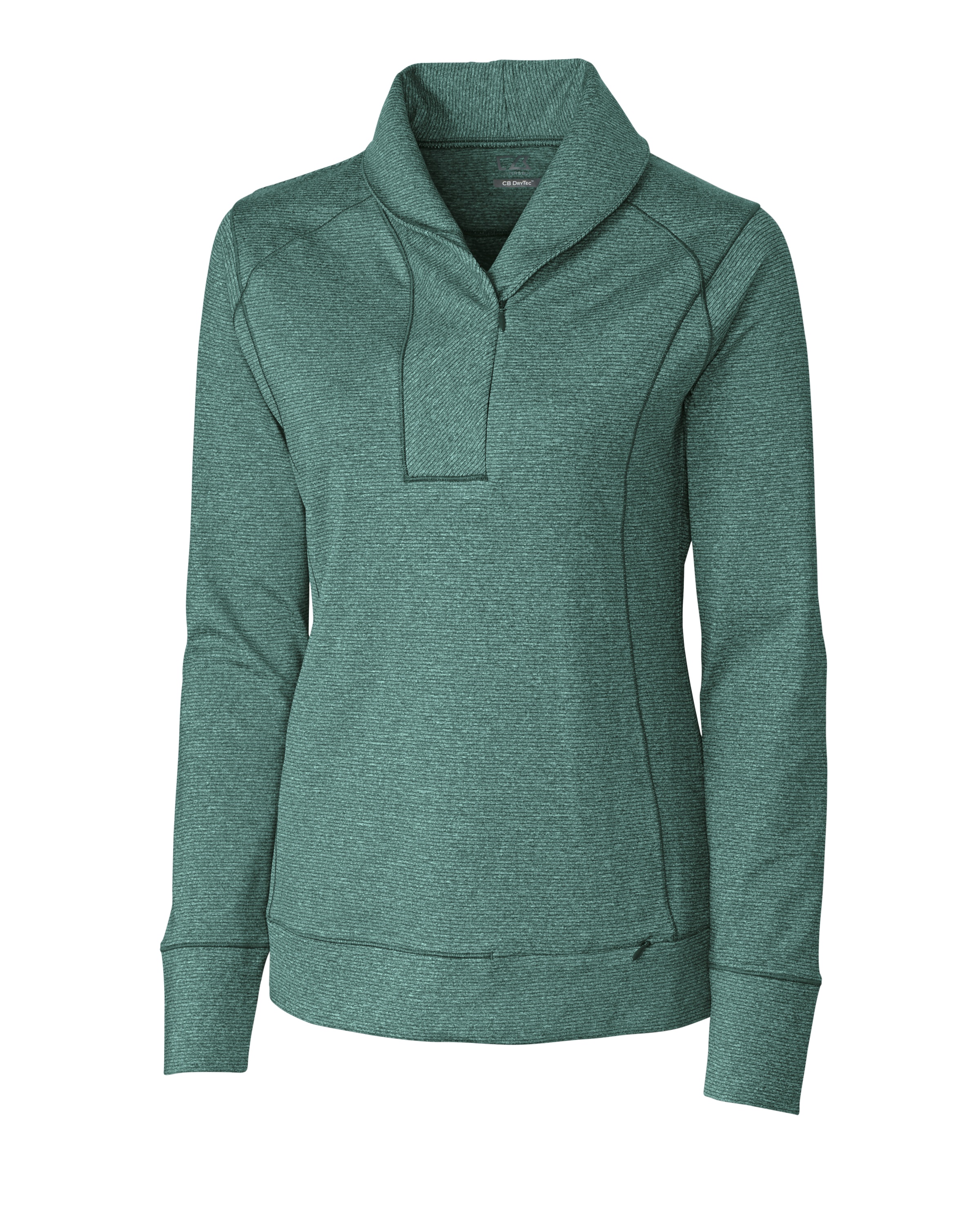 Cutter and Buck Ladies Shoreline 1/2 Zip - Pullover, custom hoodie or sweatshirt with logo imprint 7
