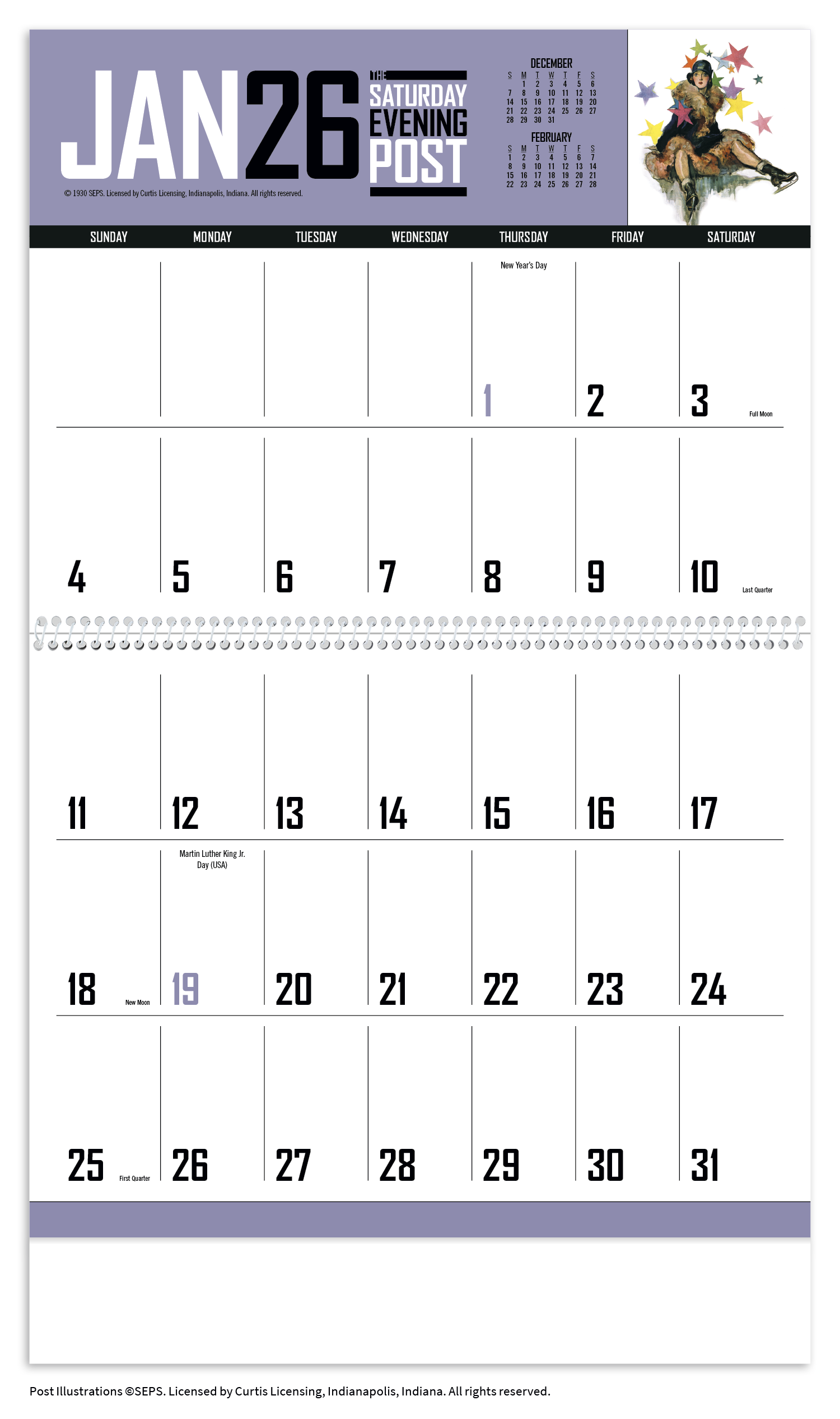 Triumph® Calendars Big Block Memo 2