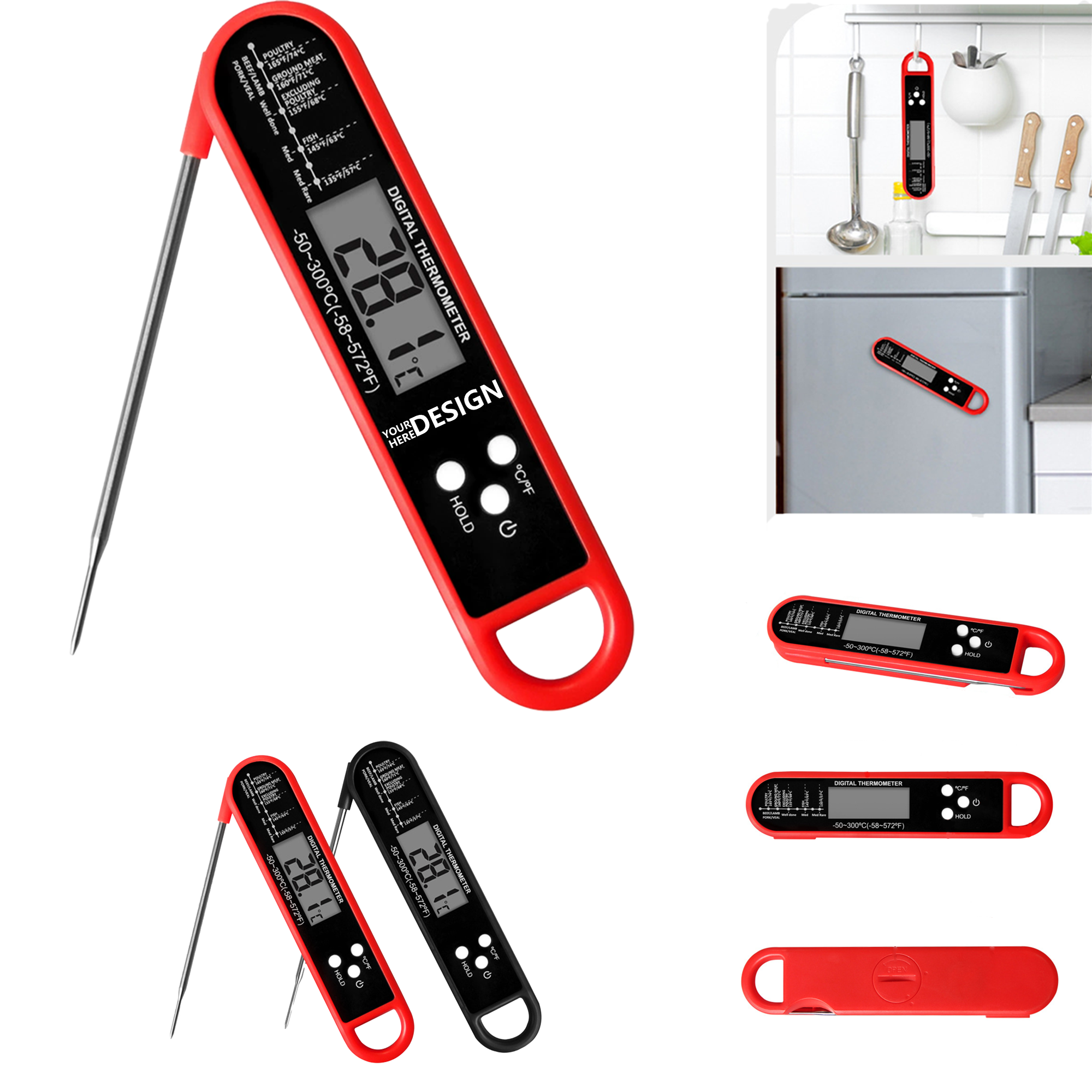 Collapsible Cooking Thermometer 1