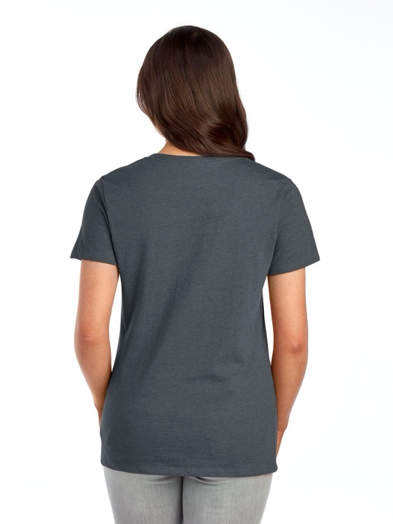 JERZEES Premium Blend Combed Ring-Spun Ladies' V-Neck T-Shirt 31