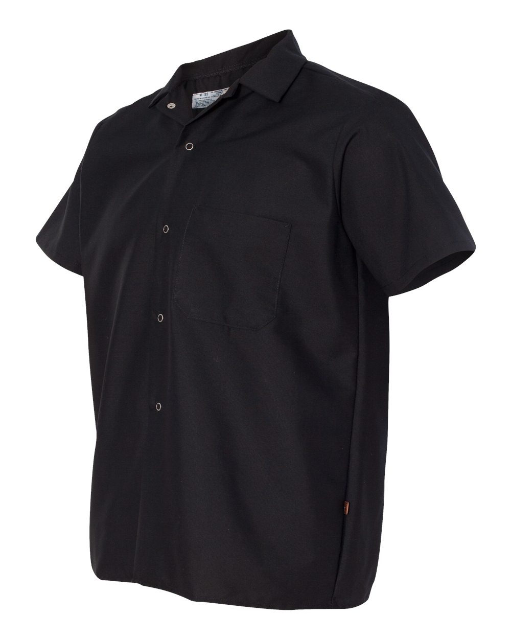 Poplin Cook Shirt with Gripper Closures