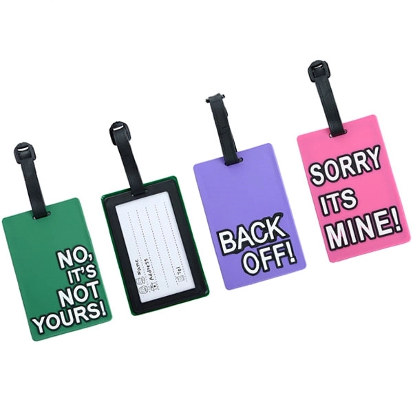 Soft PVC Luggage Tag 2