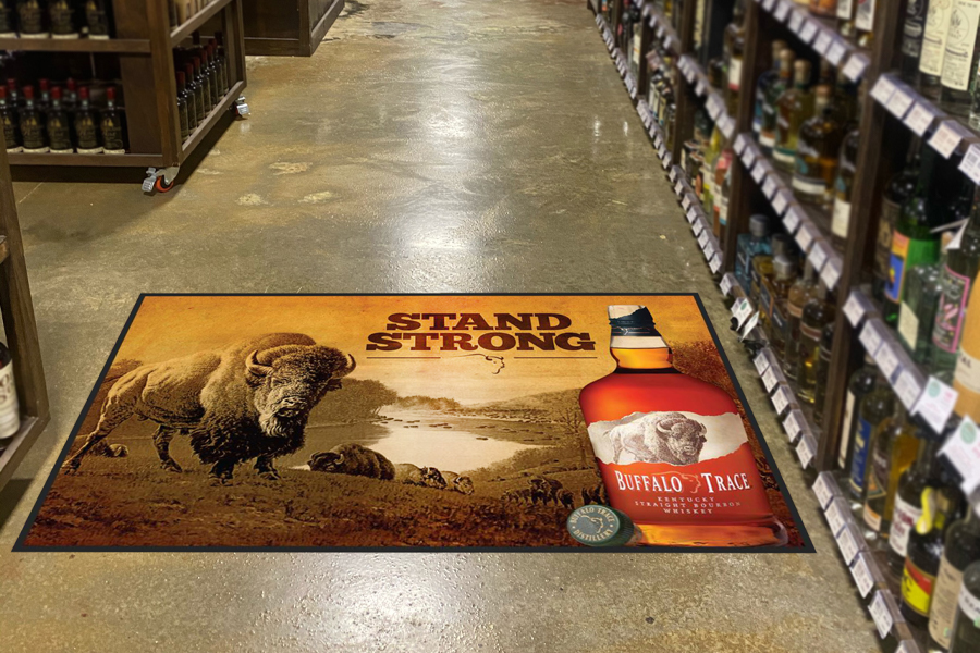 P.O.P Point-of-Purchase Logo Mat (3'x5') 3