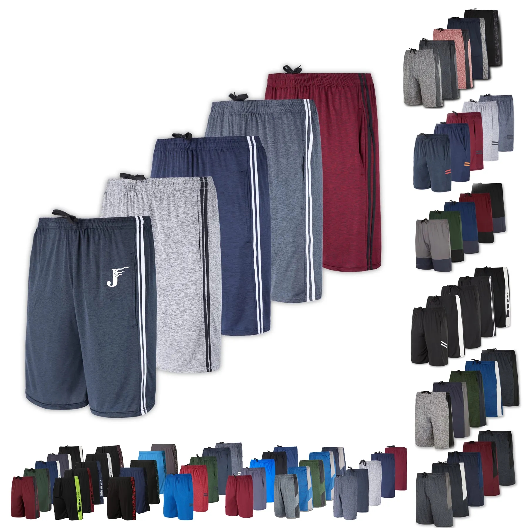 Men's Quick Drying Sweat Absorbent Sports Short 4