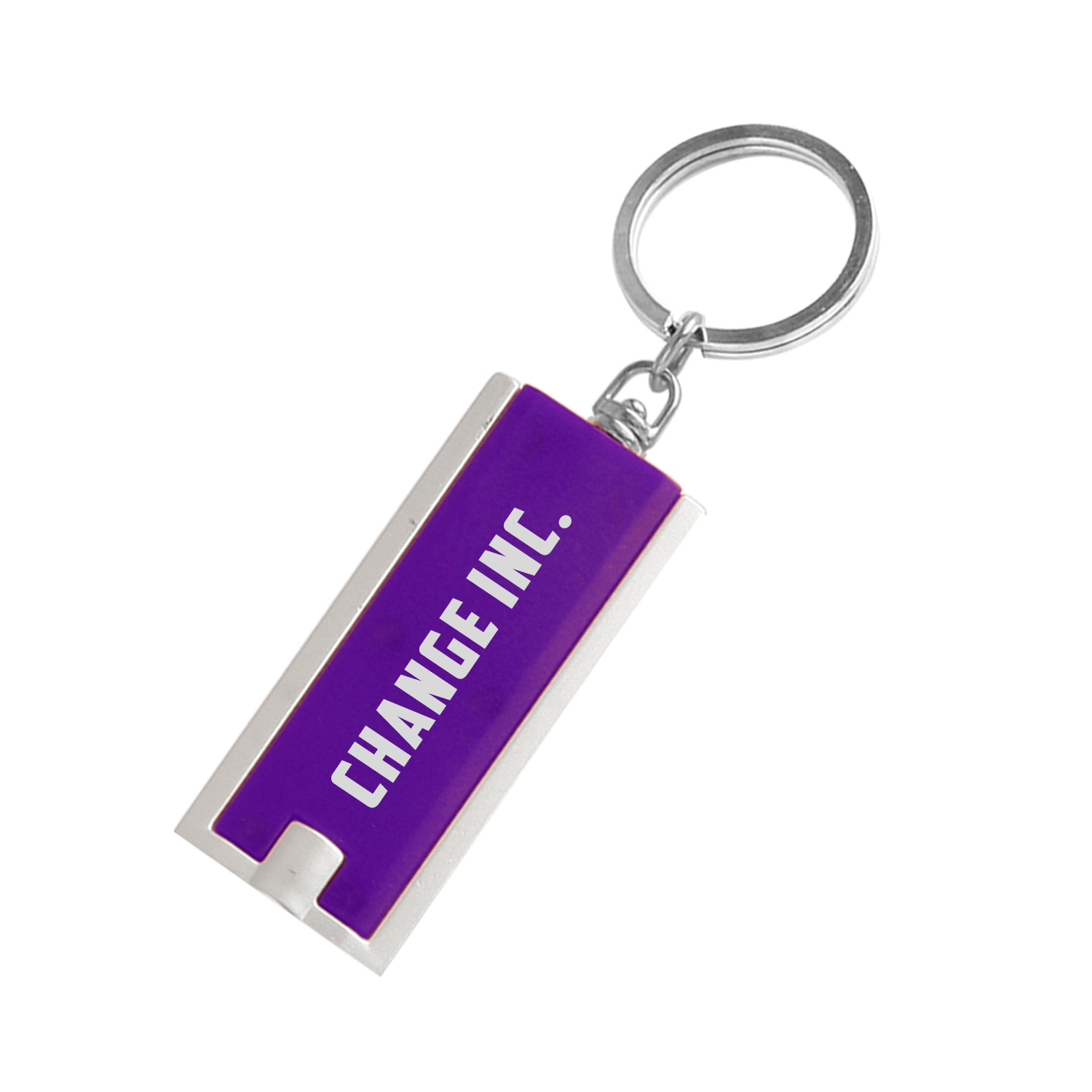 Light Up Rectangle Keychain 3